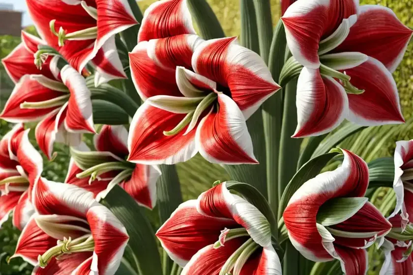 Amaryllis ‘elvas’ (hippeastrum) — photo 3