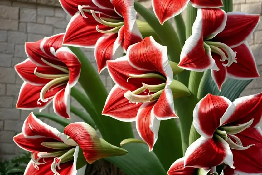 Amaryllis ‘elvas’ (hippeastrum)