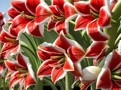 Amaryllis ‘Estella’ (Hippeastrum)