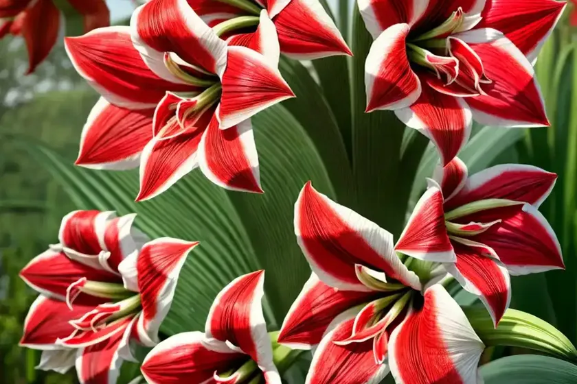 Amaryllis ‘exotic star’ (hippeastrum) — photo 2