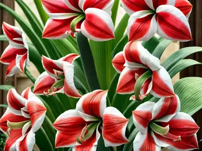 Amaryllis ‘Exotica’ (Hippeastrum)