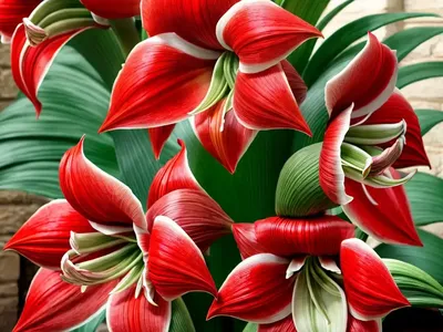 Amaryllis ‘Gervase’ (Hippeastrum)