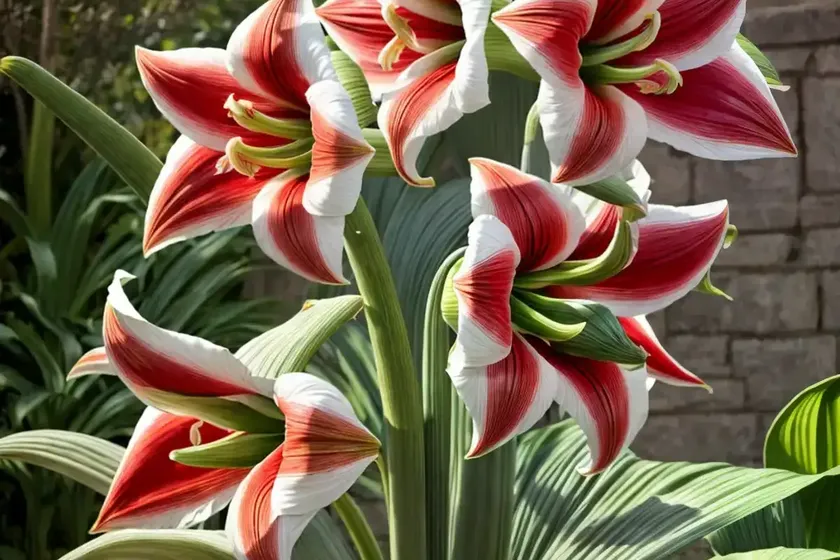 Amaryllis ‘giant amadeus’ (hippeastrum) — photo 3