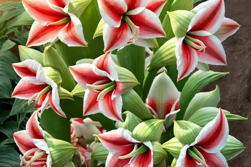 Amaryllis (hippeastrum (group) — photo 2