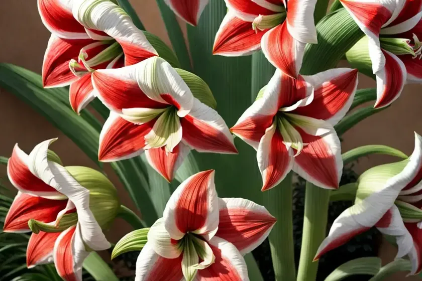Amaryllis ‘jewel’ (hippeastrum) — photo 2