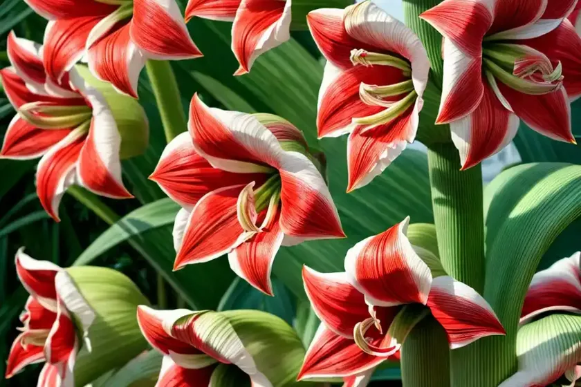 Amaryllis ‘jewel’ (hippeastrum) — photo 3