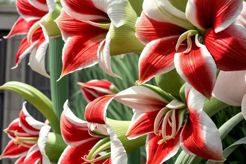 Amaryllis ‘la paz’ (hippeastrum) — photo 3