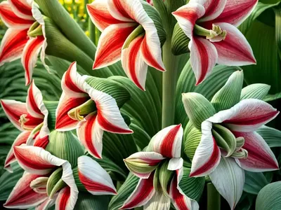 Amaryllis ‘Magic Green’ (Hippeastrum)