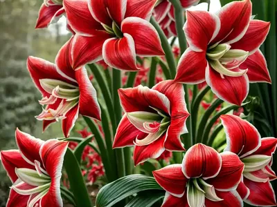 Amaryllis ‘Matterhorn’ (Hippeastrum)