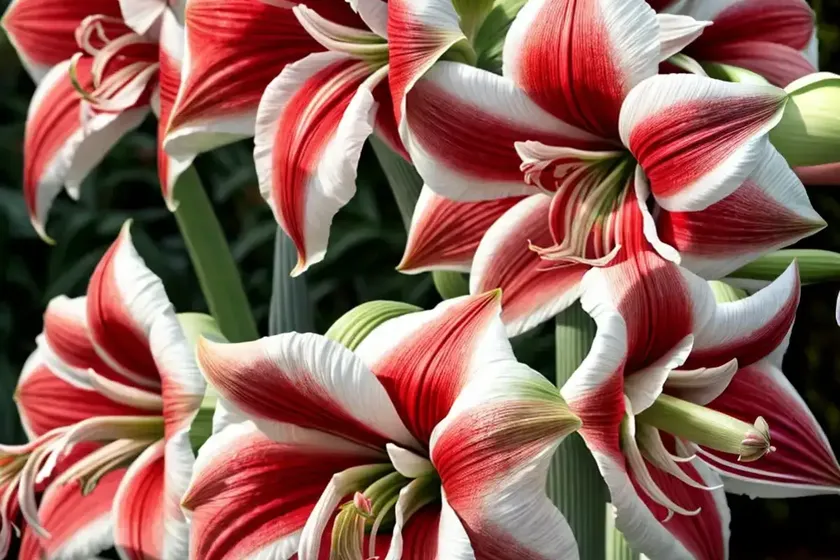 Amaryllis ‘picotee’ (hippeastrum) — photo 2
