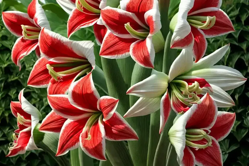 Amaryllis ‘picotee’ (hippeastrum)