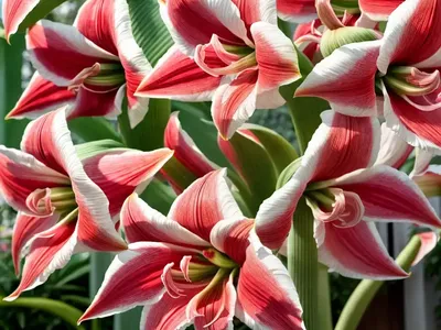 Amaryllis ‘Pink Nymph’ (Hippeastrum)