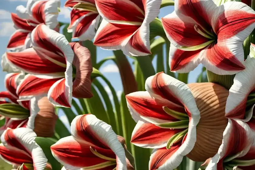 Amaryllis ‘rembrandt van rijn’ (hippeastrum) — photo 3