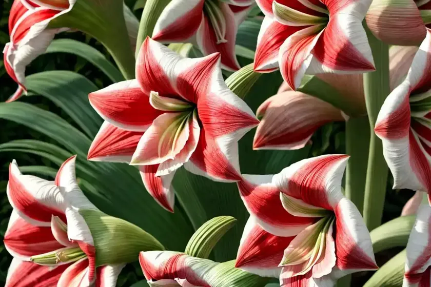Amaryllis ‘rosy star’ (hippeastrum) — photo 2