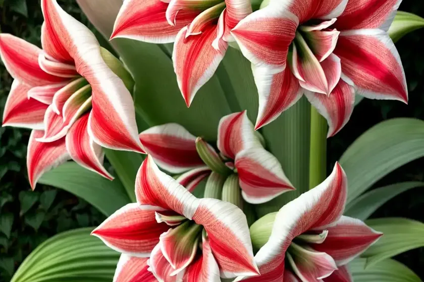 Amaryllis ‘rosy star’ (hippeastrum) — photo 3