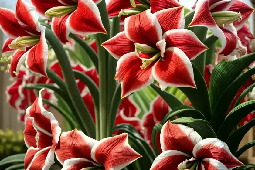 Amaryllis ‘royal velvet’ (hippeastrum) — photo 2
