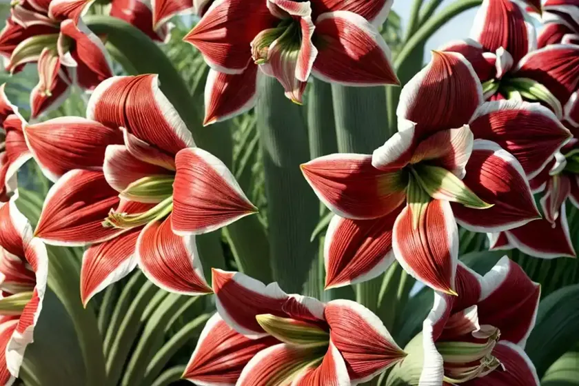 Amaryllis ‘royal velvet’ (hippeastrum) — photo 3