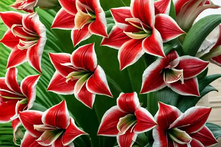 Amaryllis ‘samba’ (hippeastrum) — photo 2