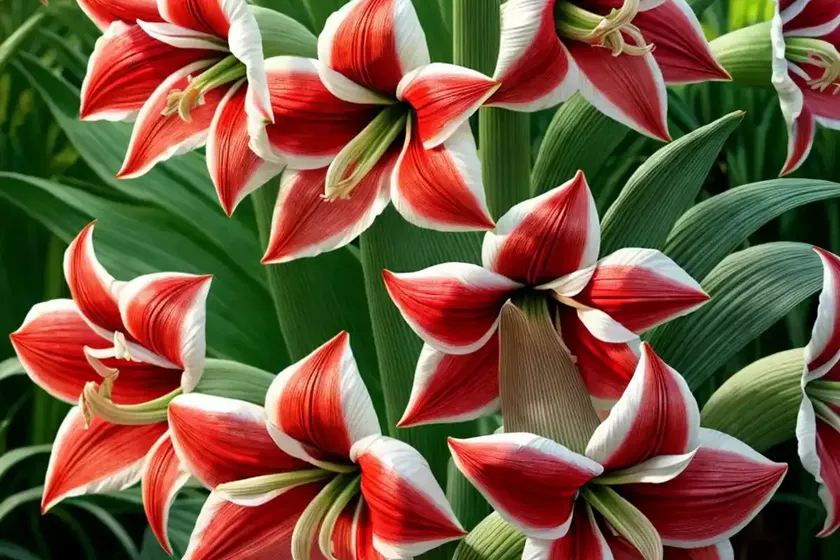 Amaryllis ‘samba’ (hippeastrum) — photo 3