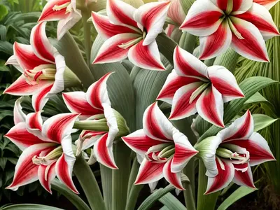 Amaryllis ‘Spartacus’ (Hippeastrum)