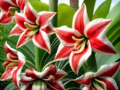 Amaryllis ‘Sumatra’ (Hippeastrum)