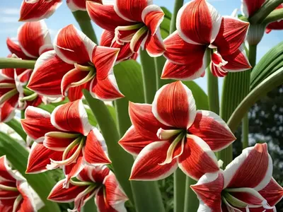 Amaryllis ‘Susan’ (Hippeastrum)
