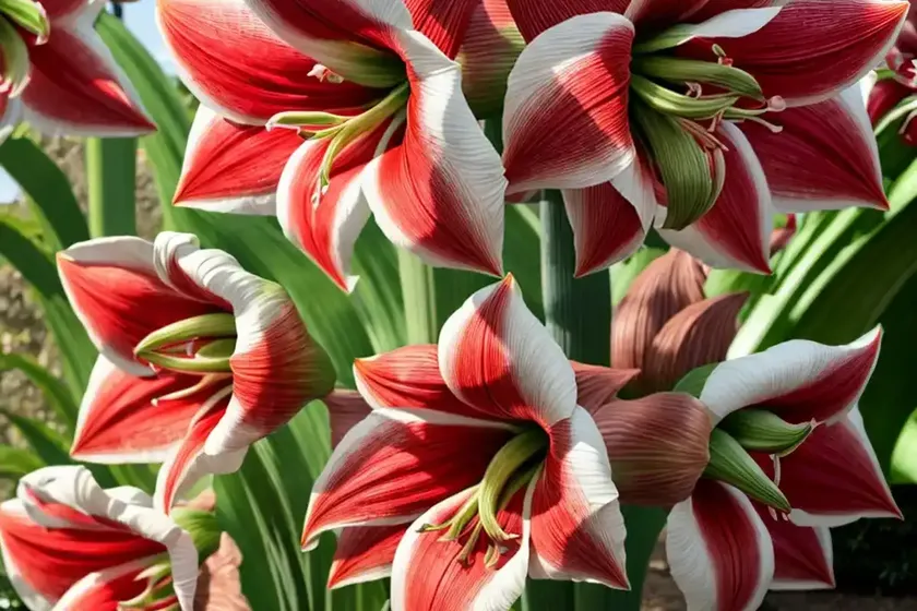 Amaryllis ‘terra mystica’ (hippeastrum) — photo 2