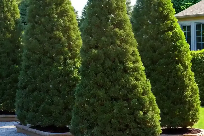 American arborvitae (thuja occidentalis ‘hoseri’) — photo 3