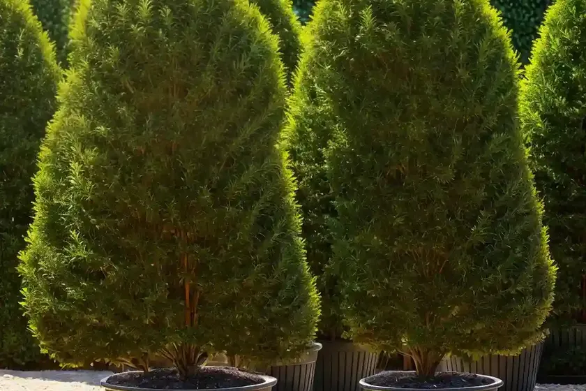 American arborvitae (thuja occidentalis ‘lutea’) — photo 2