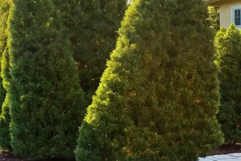 American arborvitae (thuja occidentalis ‘lutea’) — photo 3