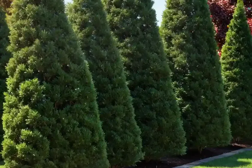 American arborvitae (thuja occidentalis ‘sunkist’) — photo 3