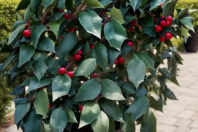 American holly (ilex opaca ‘mae’) — photo 2