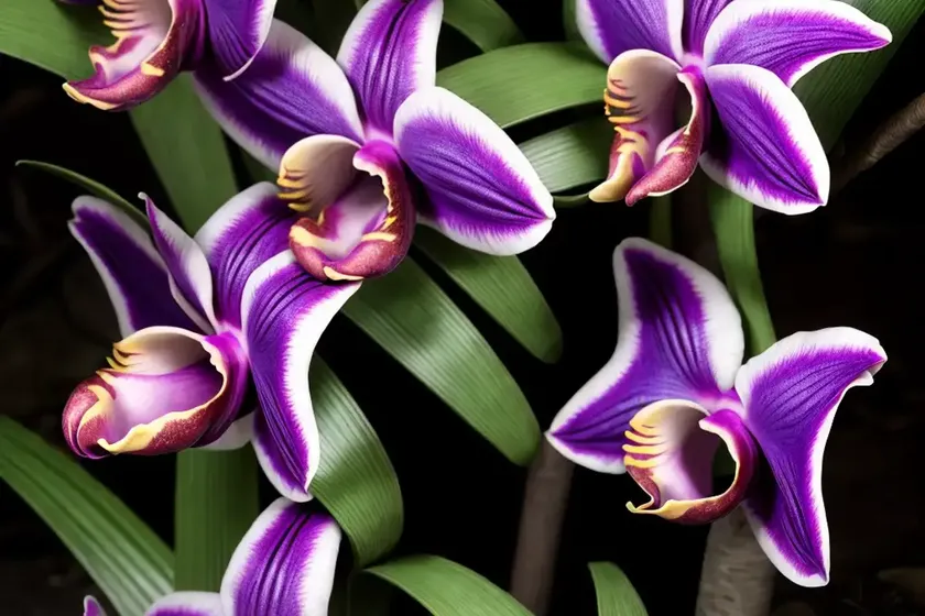 Amethest lipped cattleya (cattleya amethystoglossa) — photo 2