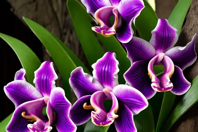 Amethest lipped cattleya (cattleya amethystoglossa) — photo 3