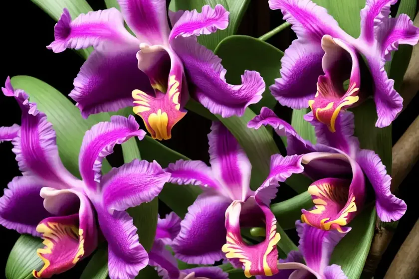 Amethest lipped cattleya (cattleya amethystoglossa)