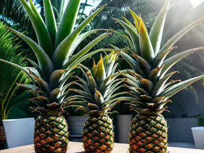 Ananas Pingouin (Bromelia Karatas)