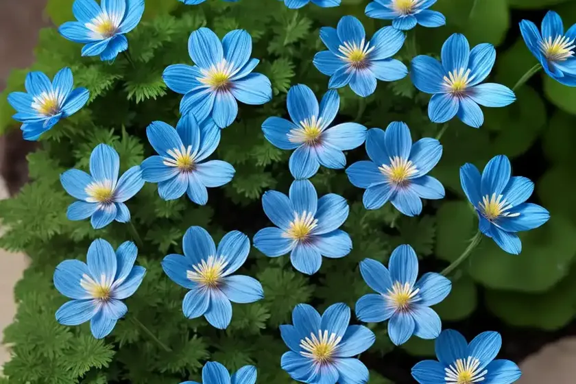 Anemone blanda ‘blue star’ (grecian windflower) — photo 2