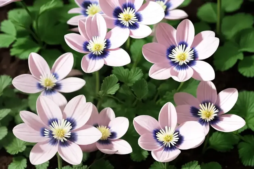 Anemone blanda ‘pink charmer’ (grecian windflower) — photo 2