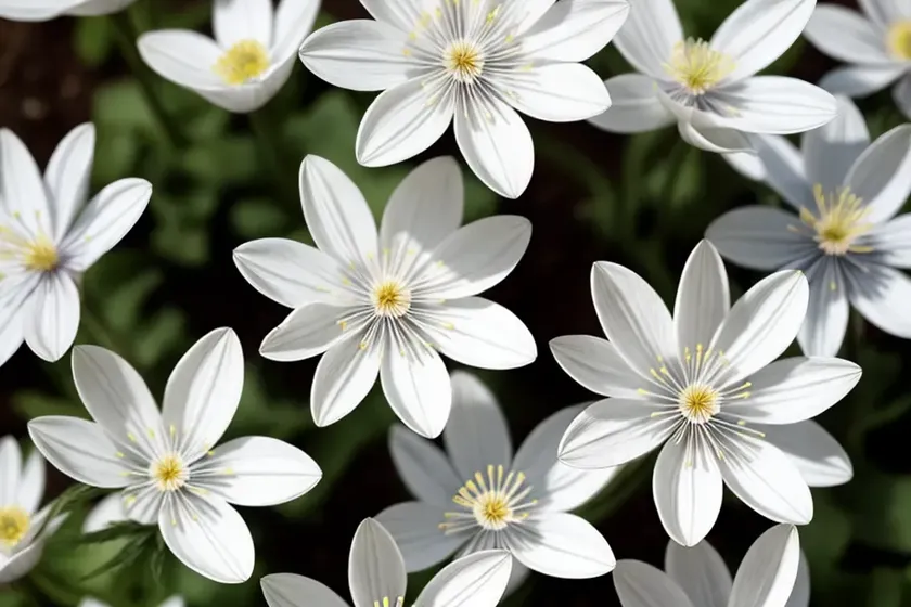 Anemone blanda ‘white splendour’ (grecian windflower) — photo 2