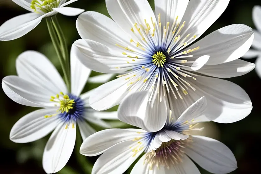 Anemone blanda ‘white splendour’ (grecian windflower) — photo 3