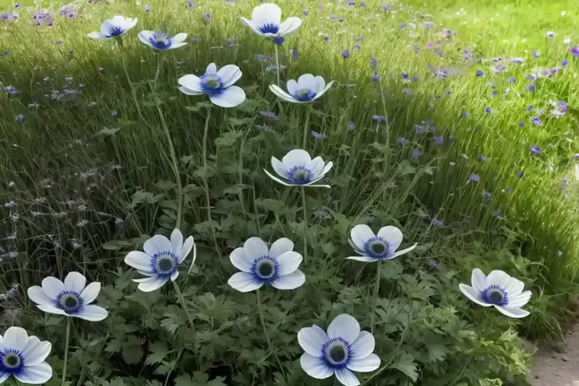 Anemone canadensis (meadow anemone) — photo 3