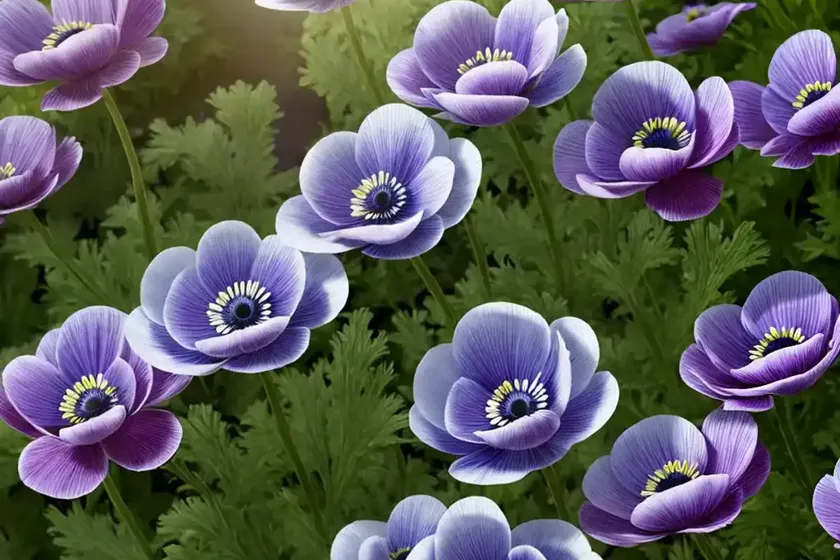Anemone coronaria de caen ‘hollandia’) — photo 3