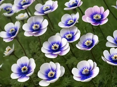 Anemone Coronaria De Caen ‘The Bride’)