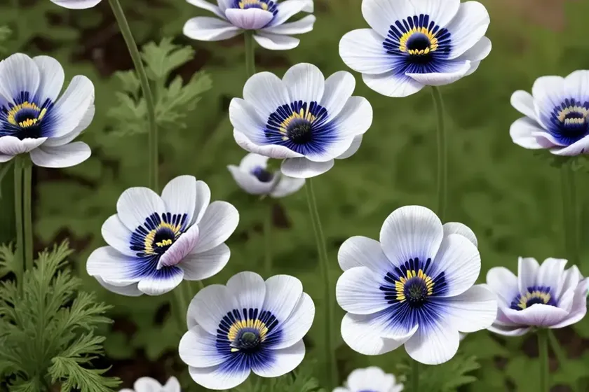 Anemone coronaria de caen ‘the governor’) — photo 2