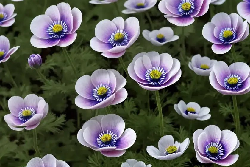 Anemone coronaria de caen ‘the governor’) — photo 3
