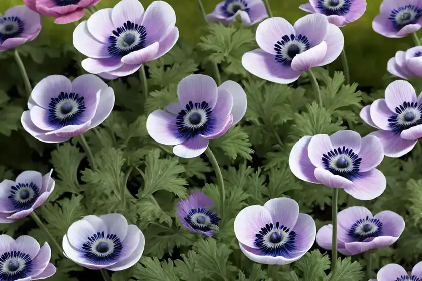 Anemone coronaria ‘lord lieutenant’) — photo 3