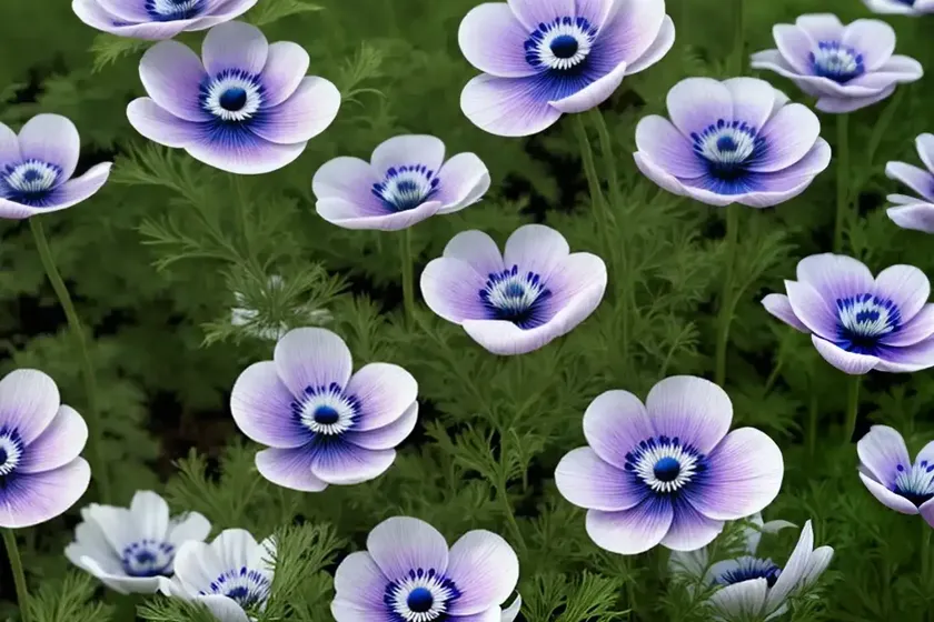 Anemone coronaria ‘mount everest’) — photo 2