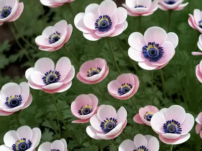 Anemone Coronaria ‘Rosea’)