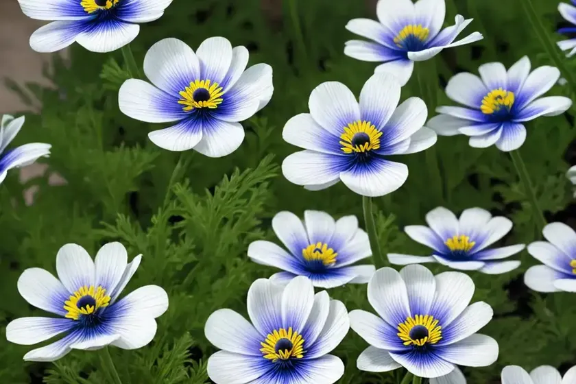Anemone coronaria ‘sylphide’) — photo 2
