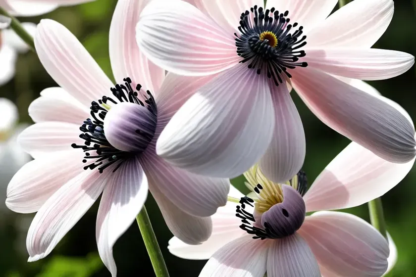 Anemone ‘dreaming swan’ (japanese anemone) — photo 2